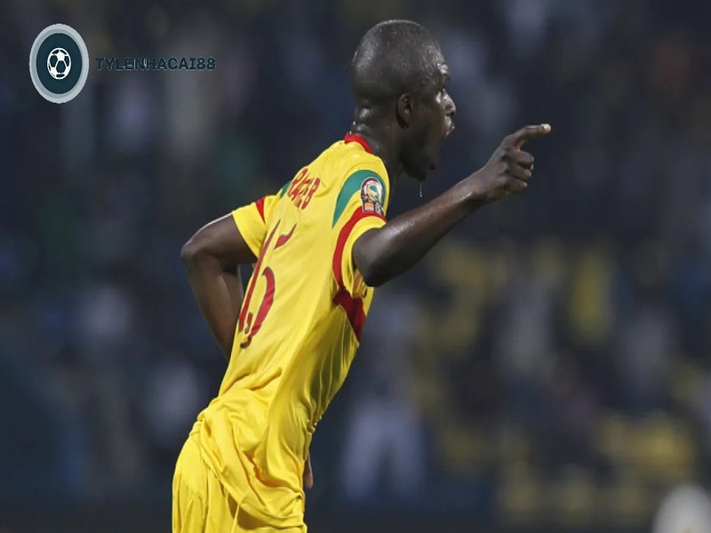 Bakaye Traore ghi nhiều bàn nhất cho đội tuyển bóng đá Mali